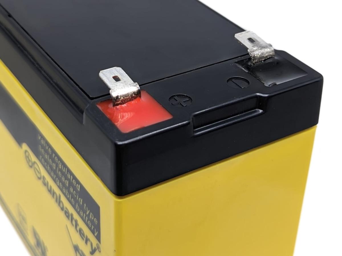 SUN Battery SB12-7.2LV0 12V 7,2Ah Blei Akku AGM mit VdS